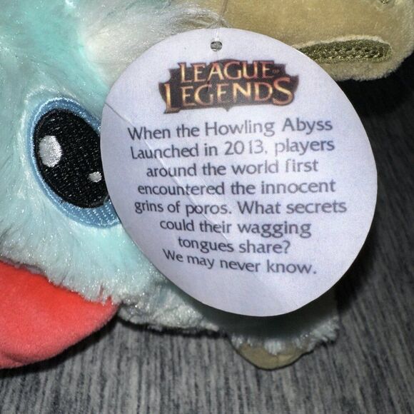 Riot Games League of Legends Cottontail Poro 2014 Stuffed Monster 7" Plush - Picture 8 of 8